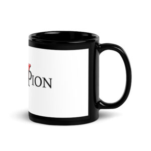 black glossy mug