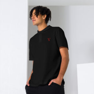 unisex pique polo shirt