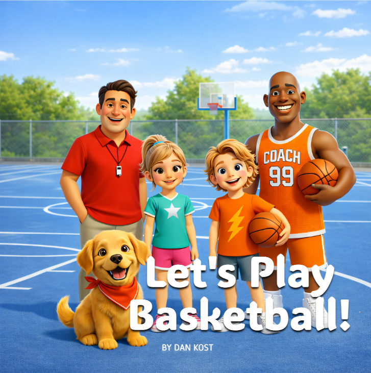 Let's Play Basketball audiobook cover