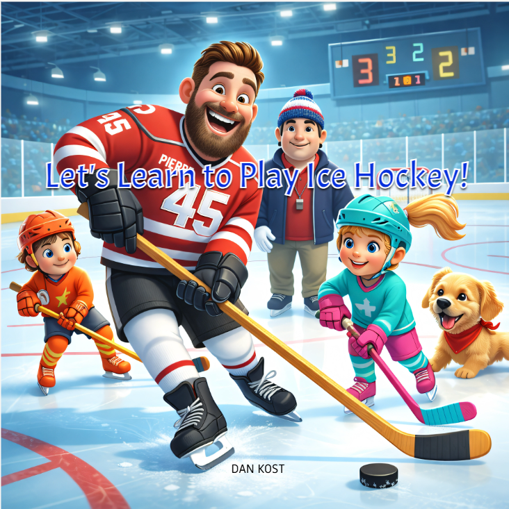 Let's Learn to Play Ice Hockey audiobook cover