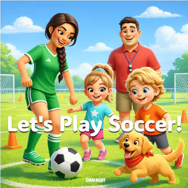 Let's Play Soccer audiobook cover