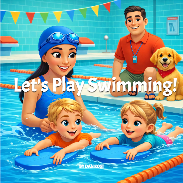 Let's Play Swimming audiobook cover