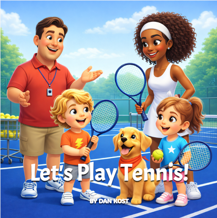 Let's Play Tennis audiobook cover