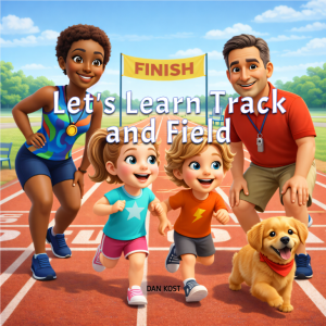 Let's Learn Track and Field audiobook cover