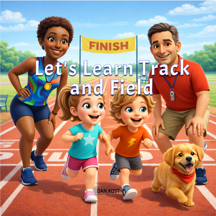 Let's Learn Track and Field audiobook cover